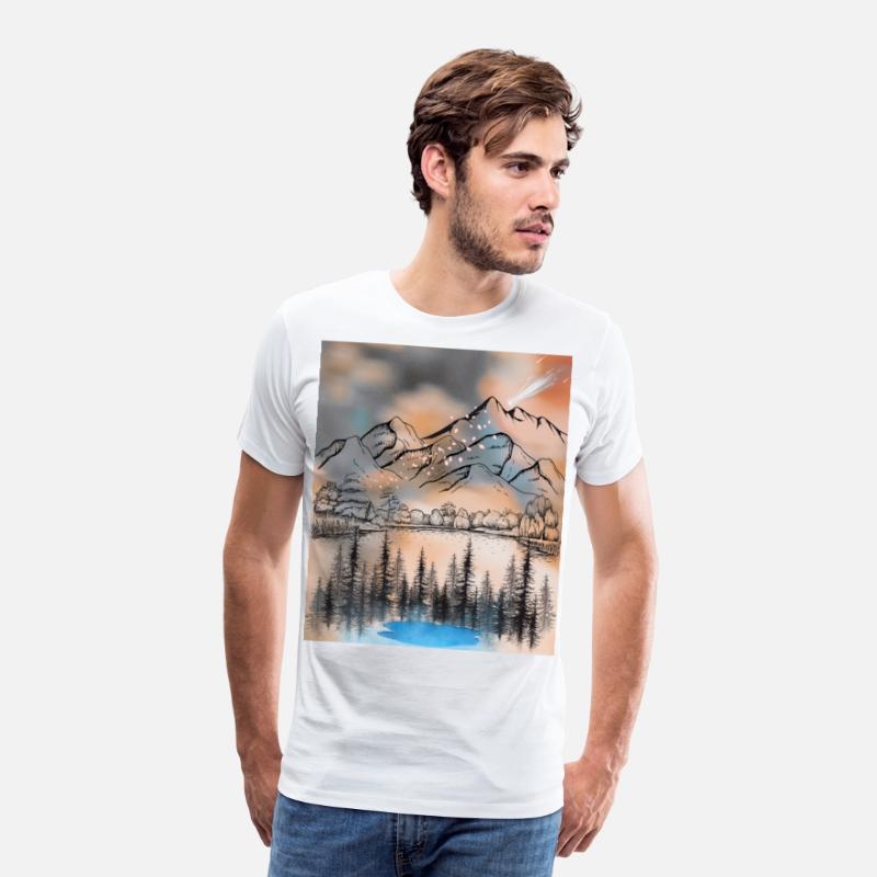 "Autumn landscape Serenity"