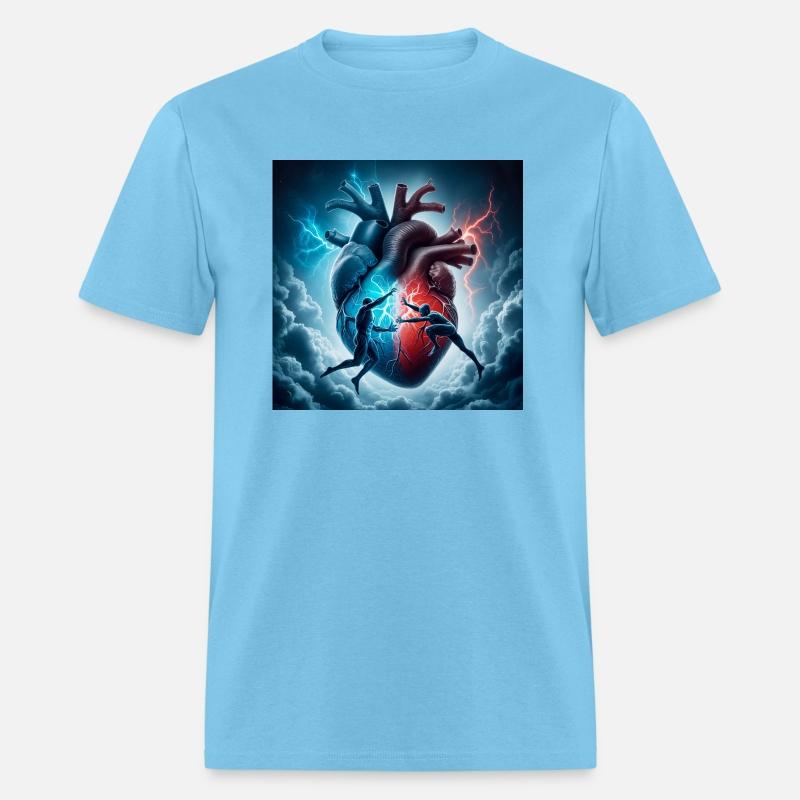 "Battle of Good and Evil Within a Heart"