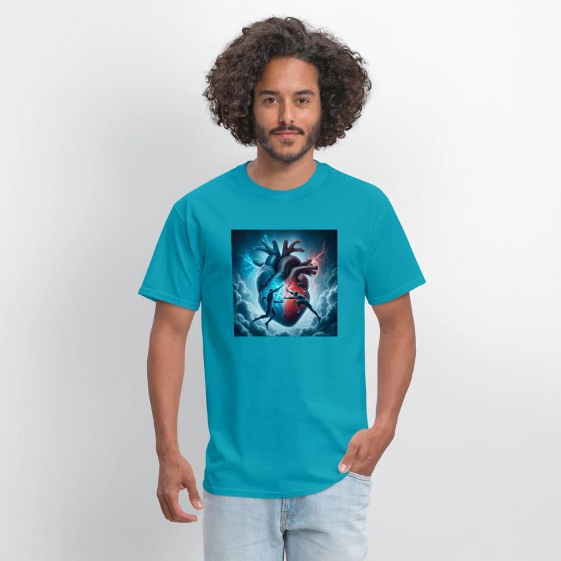 "Battle of Good and Evil Within a Heart"