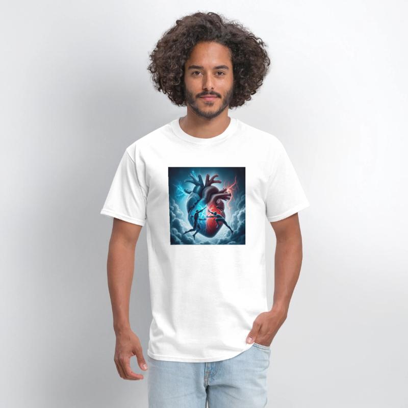 "Battle of Good and Evil Within a Heart"