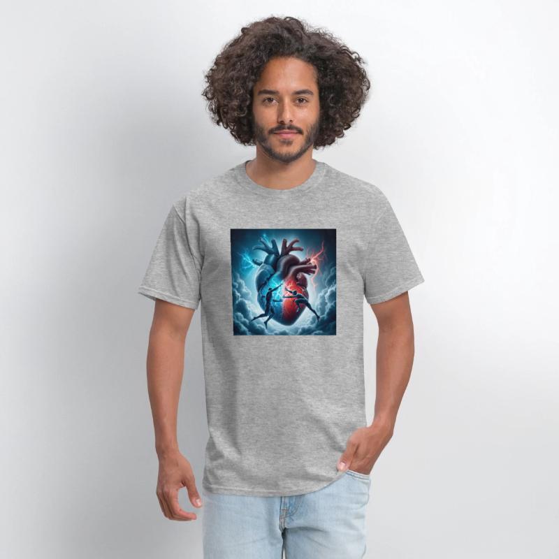 "Battle of Good and Evil Within a Heart"