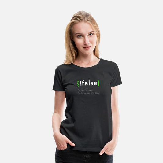 !False Funny Coding Programmer Computer Developer