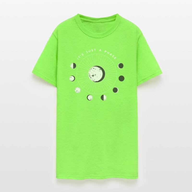 "It's Just A Phase" Science Circular Moon Phase