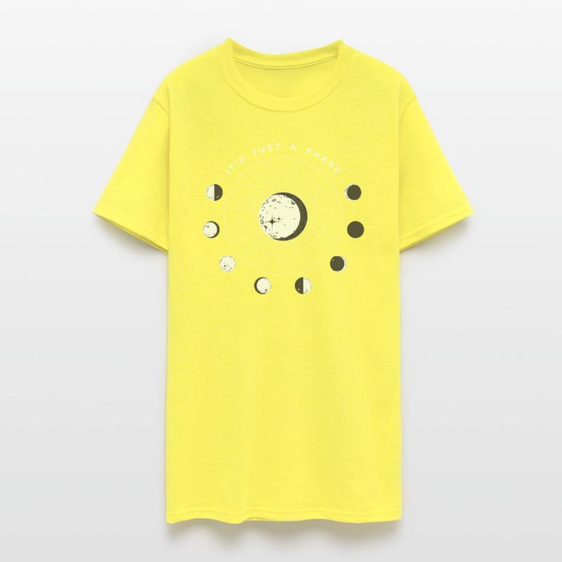 "It's Just A Phase" Science Circular Moon Phase